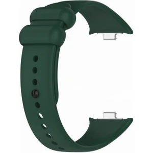 Xiaomi Smart Band 8 Pro Kordon Delikli Kayış Silikon Yeşil