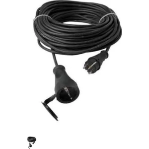 20 Metre 3x2,5 Siyah Seyyar Uzatma Kablosu