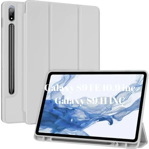 Samsung Galaxy Tab S10 Lite FE/S10/S9 FE/S9 Kılıf Kalem Bölmeli Smart Case X510 X710(12.4inç Değildir)