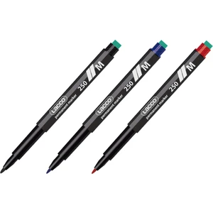 Sert Kırtasiye CD Kalemi 3 Renk 3'lü Siyah Mavi Kırmızı  M