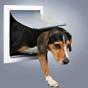 Köpek Kapısı, 2 Yollu, S–M, Beyaz