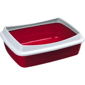 Nip Plus Yüksek Kenarlı Açık Kedi Tuvalet 47x36x15cm (Karışık Renkli)