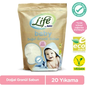 Life by Fakir Doğal Bebek Granül Matik Sabun 1 Kg