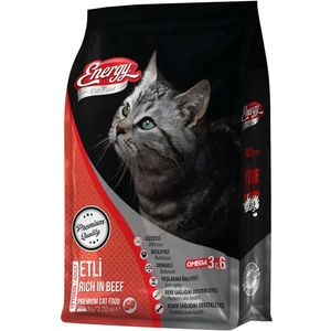 Pet Food Energy 1 kg Sığır Etli Yetişkin Kedi Maması