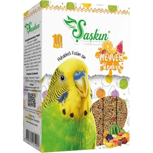 Pet Food Energy Şaşkın 10'lu Meyveli Muhabbet Kuşu Krakeri