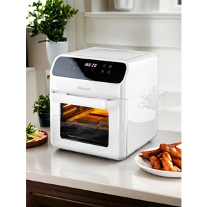 Robwell As29 12 Litre Tavuk Çevirme Şiş Kebap Dönen Patates Sepetli Airfryer