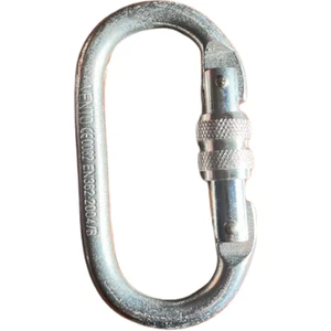 Karabina Vidalı Yaylı Kanca Kilitli Tırmanış Kancası 25 Kn Sertifikalı Ce En 362