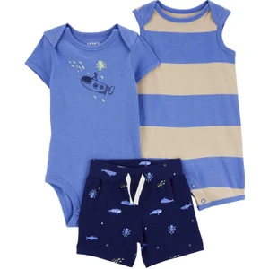 Erkek Bebek 3lü Set