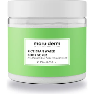 Body Scrub Pirinç Suyu Vücut Peelingi Aha + Hyaluronik Asit 250 ml