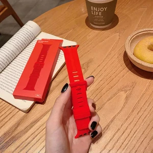 Silicone Strap 38-40-41MM Rubber Apple Watch 2/3/4/5/6/7/8/19
