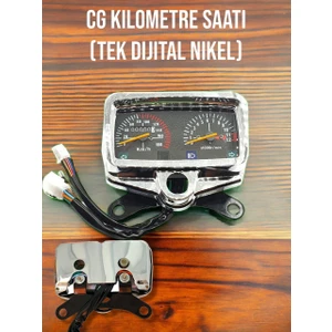 Naser Motor Cg Km Saati Tek Halat (Nikel) Dıjıtal