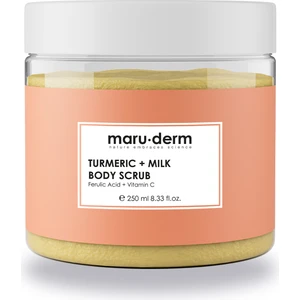 Body Scrub Zerdeçal + Süt Vücut Peelingi C Vitamini + Ferulik Asit 250 ml
