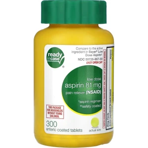 Life Extension Aspirin 81 Mg 300 Enteric Coated Tablets