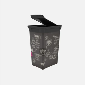 Qutu Q-Trash Çöp Kutusu Coffee