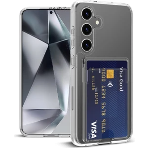 M.tk moveteck Samsung Galaxy A35 Kılıf Kamera Korumalı Kartlıklı Cüzdanlı Yumuşak Silikon Kapak Kartvizit Bölmeli