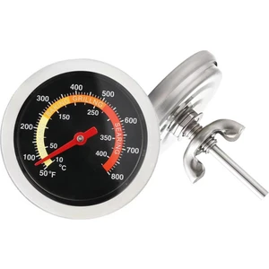 Hobi Mekatronik 10-400 Derece Paslanmaz Çelik Termometre(Fırın Barbekü Isı Ölçer)