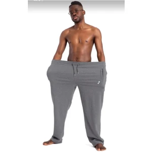 Battal Eşofman Alt Yüksek Bel Unisex Cepli Eşofman Altı 3xl 4xl 5xl 6xl
