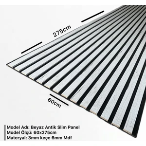 Akustik Slim Duvar Kaplama Paneli 100CM x 275CM
