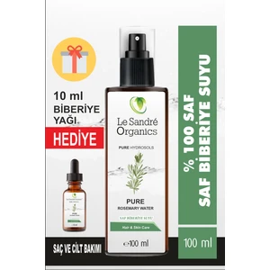 Biberiye Suyu Güçlendirici Saç Toniği %100 Doğal ve Saf 100 ml
