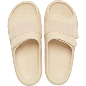 CS209413 Crocs Mellow Luxe Recovery Slide Terlik Krem