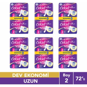 Platinum Hijyenik Ped Uzun 72 Adet Anne Kız Paketi