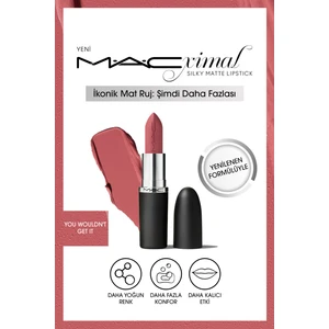 MAC M·a·cxımal Silky Matte Lipstick Nemlendirme Etkili Yoğun Renk Sağlayan Ruj - You Wouldn't Get It