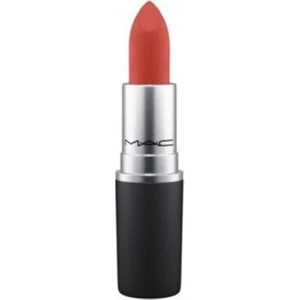 MAC Powder Kiss Lipstick - Mat Bitişli Nemlendirme Etkili Ruj - Devoted To Chili 3g