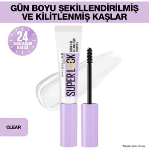 Super Lock Brow Glue Kaş Sabitleyici Maskara - Şeffaf