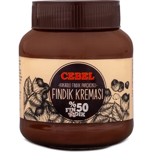 Fındık Parçacıklı Kakaolu Fındık Kreması 350 gr Kav. % 50