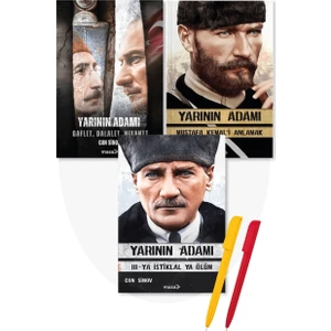Yarının Adamı 1-2-3 Kitap Set Mustafa Kemal'i Anlamak + Ya Istiklal Ya Ölüm Con Sinov