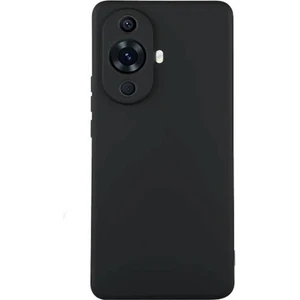 Huawei Nova 12S Kılıf Mara Lansman Silikon Mat Soft Kamera Korumalı Siyah