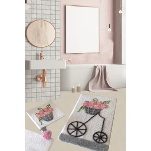 Chilai Home 3'Lü Klozet Takımı Alaçatı Pembe
