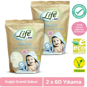 Life By Fakir Bebek Granül Toz Sabun 1 kg x 2 Adet