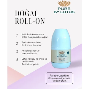 Pure By Lotus Doğal Rollon Kadın 50 ml