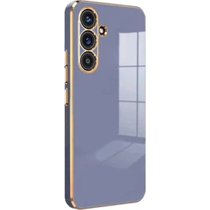 Samsung Galaxy A35 Kılıf Olive Plated Lavanta Grisi