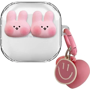Samsung Galaxy Buds 2 Kılıf Rabbit Figürlü