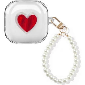 Samsung Galaxy Buds 2 Kılıf Heartfelt Transparency