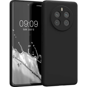 Matte Silicone Realme 12 Pro Plus Kılıf Siyah