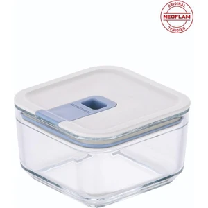Perfect Seal Kare Cam Saklama Kabı Bej 500ML