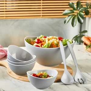 Qlux Ideas Qlux L469-L468X4-L491 Salata Seti - Gri