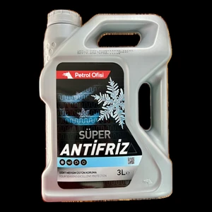 Petrol Ofisi Dört Mevsim Yeşil Süper Antifriz 3 Lt ( Üretim Yılı: 11.2023 )