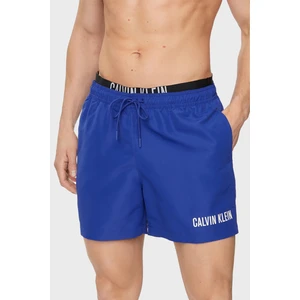 Calvin Klein Çift Bel Detaylı Deniz Şortu Belden Bağlamalı Mayo Short KM0KM00992C7N Erkek Mayo Short KM0KM00992 C7N