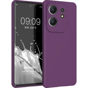 Matte Silicone Infinix Zero 30 4g Kılıf Mor