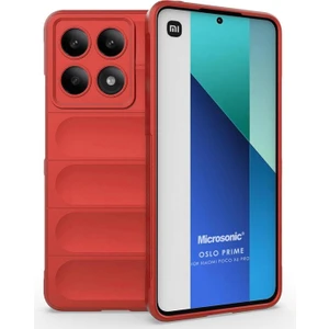Xiaomi Poco X6 Pro 5g Kılıf Oslo Prime Kırmızı