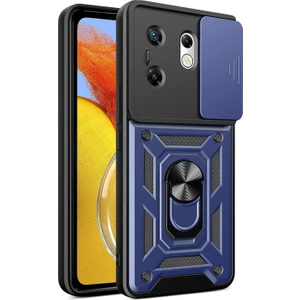 Infinix Zero 30 4g Kılıf Impact Resistant Lacivert