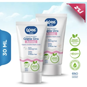 Wee Baby Organik Göğüs Ucu Kremi 30 ml (2 Adet)