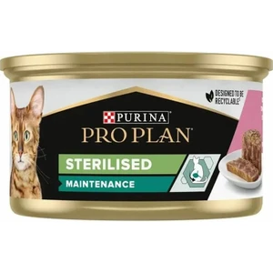 Proplan Sterilised Somonlu Yetişkin Kedi Konservesi 85 gr