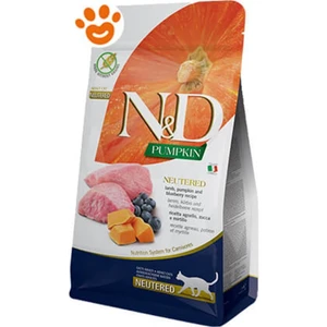 Balkabaklı Kuzulu Yaban Mersinli Kısırlaştırılmış Kedi Maması 5 kg