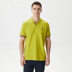 Nautıca Erkek Yeşil Classıc Fıt Kısa Kollu Polo K45318T.3AH