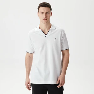 Nautıca Erkek Beyaz Classıc Fıt Kısa Kollu Polo K45308T.1BW